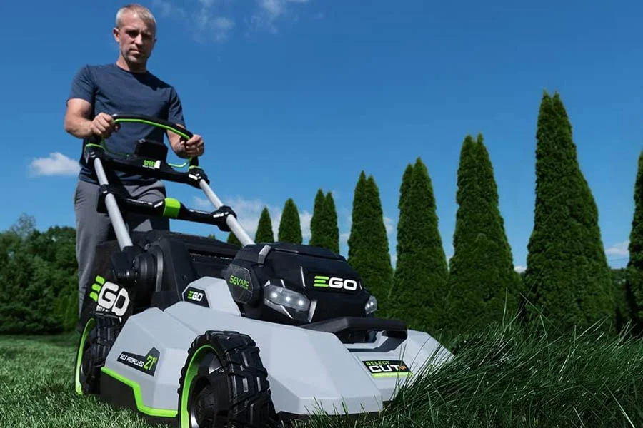 best electric self propelled lawn mower